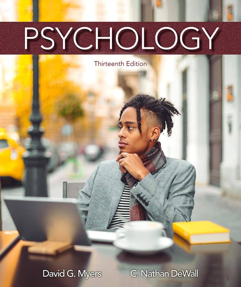 Psychology by Myers 13e Test Bank 