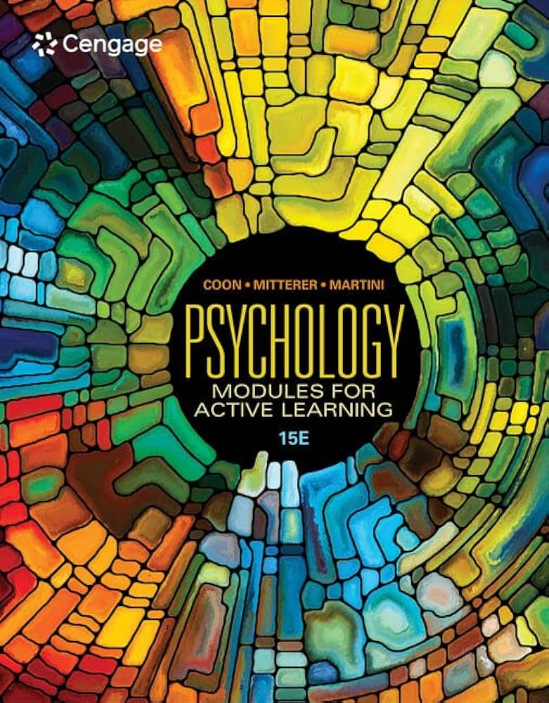 Psychology Modules for Active Learning by Coon 15e Test Bank 