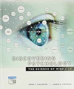 Discovering Psychology The Science of Mind by Cacioppo 3e test bank 