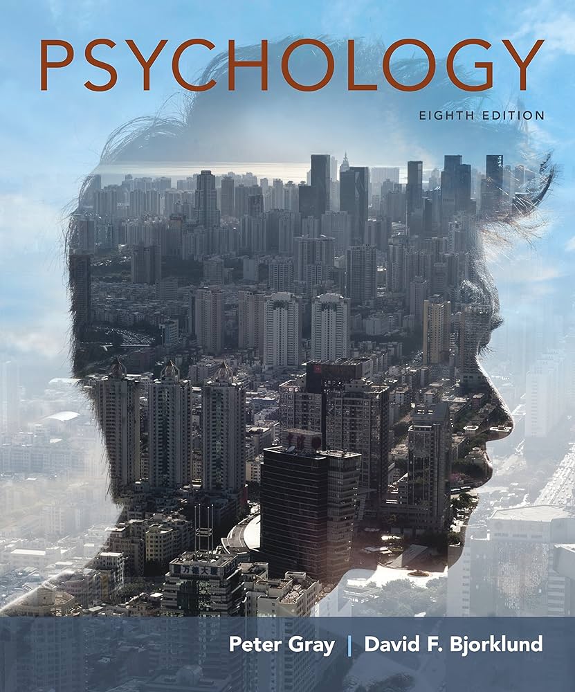 Psychology by Gray 8e Test Bank 