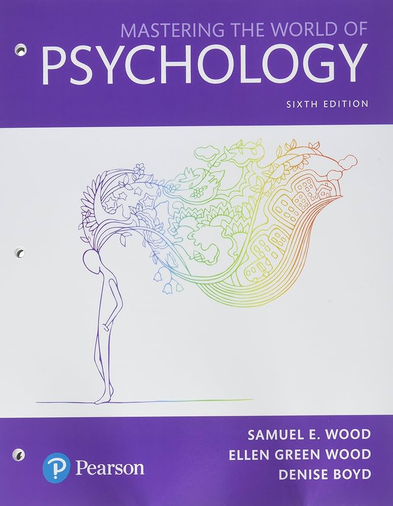 Mastering the World of Psychology A Scientist-Practitioner Approach by Wood 6e test bank 