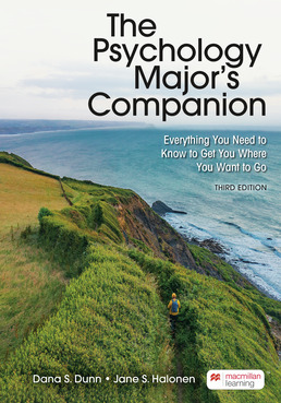 The Psychology Major's Companion by Dunn 3e Test Bank 