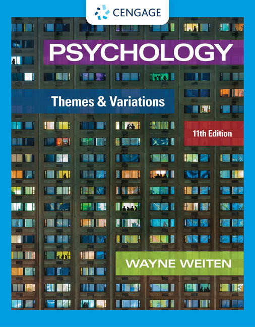 Psychology Themes and Variations by Weiten 11e Test Bank 
