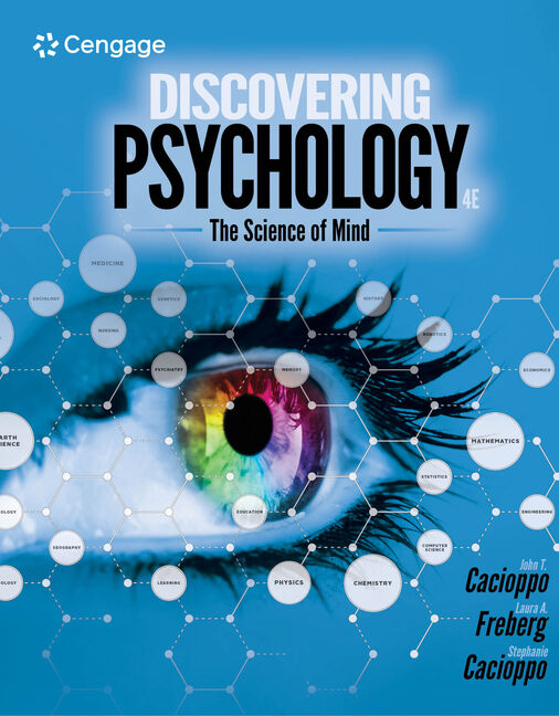 Discovering Psychology The Science of Mind by Cacioppo 4e test bank 